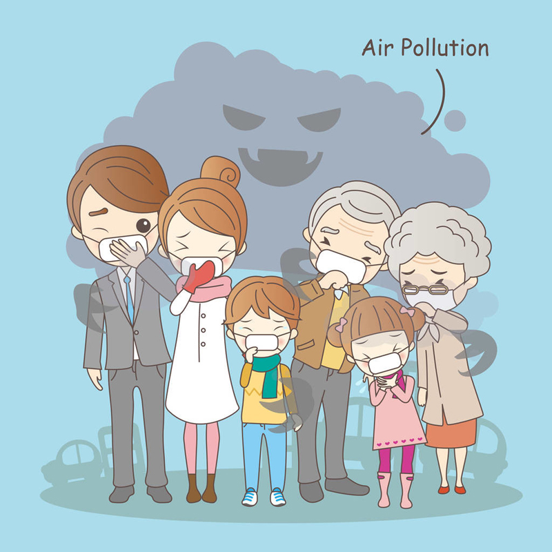 Wat zijn de gevaren van verontreinigende stoffen in de lucht?